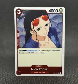 Nico Robin OP01-017 R Rare Romance Dawn - One Piece TCG English - Image 1