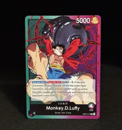 Monkey.D.Luffy (010) EB02-010 Extra Booster: Anime 25th Collection One Piece NM - Image 1