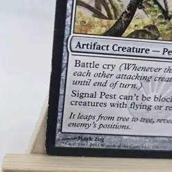 Magic the Gathering MTG Signal Pest (131) Mirrodin Besieged MP Single - Image 3