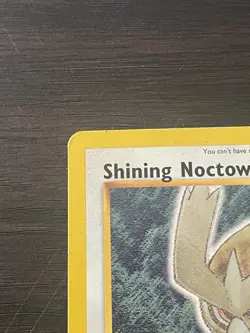 Pokemon TCG Neo Destiny Shining Noctowl Holo Rare Card 110/105 - Image 4