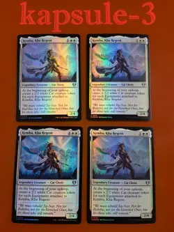 4x Kemba, Kha Regent | FOIL | Commander Masters | MTG Magic Cards - Image 1