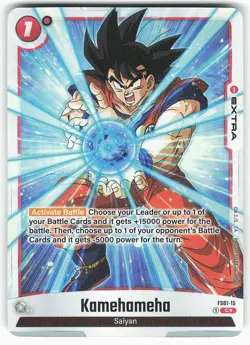 Kamehameha FS01-15 Fusion World Dragon Ball Super Card - Image 1