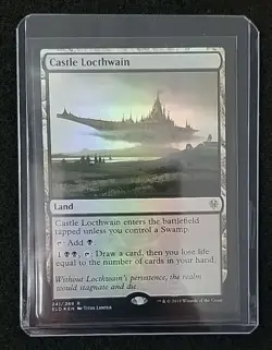 MTG Castle Locthwain - Throne of Eldraine - Foil #241 NM/Never Played - Image 5