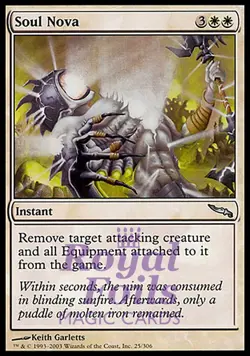 Soul Nova 2x FOIL MDN MTG Mirrodin Uncommon MINT white - Image 1