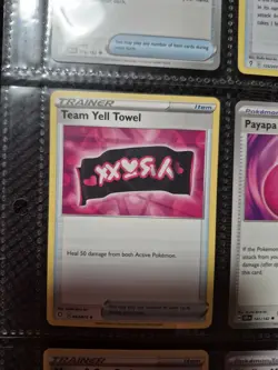 Pokemon Cute Pink Trainer Tool 9 cards Lot Bundle - Image 5