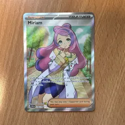 Pokemon Card Miriam 238/198 Scarlet & Violet Ultra Rare Near Mint - Image 1