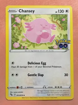 Chansey~Cute Pokemon Cards~ Pretty in Pink & Pastel Gallery~ Sleepy Pokemon - Image 1