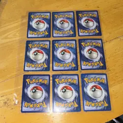 Pokemon TCG Electabuzz Pikachu Cyndaquil Mewtwo Cubone Lot 9 Cards by Nintendo - Image 2