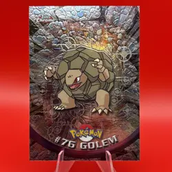 2000 Pokemon Card Topps Chrome Golem #76 NM - Image 1