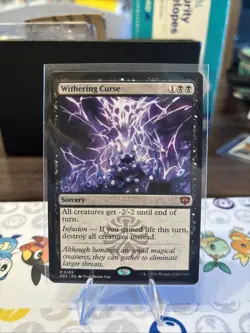 Withering Curse 105 SOS Secrets of Strixhaven Magic MTG NM Regular - Image 1