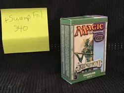 2002 MtG - Judgment Theme Deck - Painflow -Used NM - Image 1