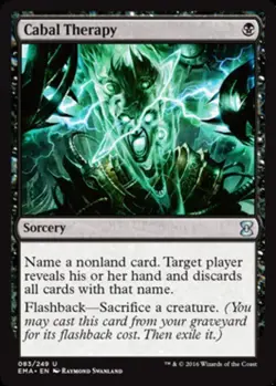 Cabal Therapy LP, Japanese MTG Eternal Masters - Image 1