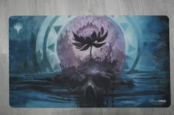 Magic the Gathering Ultra Pro Official Playmat Black Lotus Scott M Fischer - Image 1