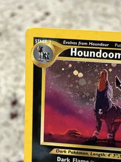 Pokemon TCG Houndoom Neo Revelation Holo 8/64- Partial Double HoloU- MP - Image 2
