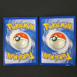 BLEED ERROR SWIRL Lugia 2/17 Ho-Oh 1/17 EX Pop Series Cosmos Holo Pokemon Card - Image 3