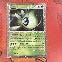The Pokemon Company Celebi Prime Triumphant 92/102 Ultra Rare Holo 60 HP 2010 - Image 1