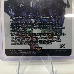 Terra Branford - Urza, Lord High Artificer (FOIL) FCA MTG Final Fantasy New M/NM - Image 3