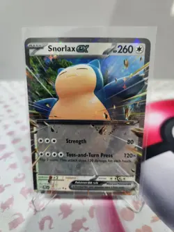 Pokemon TCG - Snorlax ex 076/131 - Prismatic Evolutions - Double Rare - NM/M - Image 1