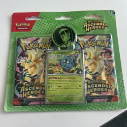 Pokemon TCG Ascended Heroes 2 Pack Blister Erika’s Tangela SEALED - Image 1