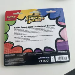 Pokemon TCG Ascended Heroes 2 Pack Blister Erika’s Tangela SEALED - Image 2