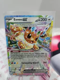 Pokemon TCG - Eevee ex 075/131 - Prismatic Evolutions - Double Rare - NM/M - Image 1