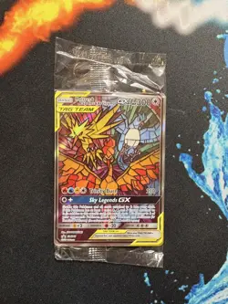 Pokemon TCG - Moltres & Zapdos & Articuno GX SM210 - Hidden Fates Promo - SEALED - Image 2