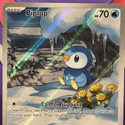 Pokemon TCG Piplup Illustration Rare 098/094 Near Mint Phantasmal Flames - Image 5
