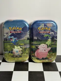 POKEMON TCG: ASCENDED HEROES Mini Tins 2 New Sealed - Image 1
