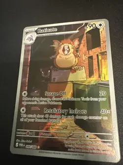 Pokemon Raticate Illustration Rare Perfect Order 099/088 - Image 2