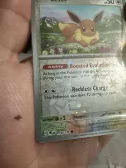 Eevee Pokemon Day Stamp Promo 074/131 - SV Prismatic Evolutions Sealed 2🌀 - Image 2