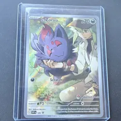 Pokemon TCG N's Zorua 189 Scarlet & Violet Promo Exclusive Holo Pokemon Center - Image 2