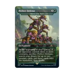 WOTC MtG Magic the G Perfect Defense - Defense of the Heart (Borderless) ( NM - Image 1