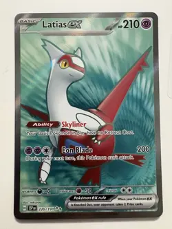 Pokemon TCG Latias ex 220/191 SV Surging Sparks Ultra Rare NM Mint - Image 1