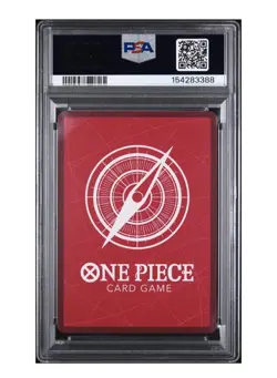 ONE PIECE ENGLISH ST21 GEAR 5 MONKEY D LUFFY ALT ART LEADER PSA 10 🔥📈 - Image 2