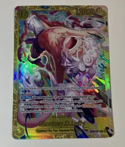 One Piece Monkey.D.Luffy - Alternate Art EB04-061 Adventure on Kami Island Foil - Image 1