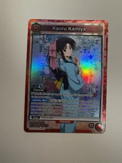 Union Arena - Kaoru Kamiya SR UE11BT/RNK-1-071 Rurouni Kenshin English Card - Image 1