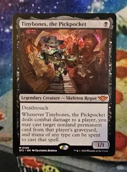 MTG Tinybones, the Pickpocket x1 NM from Outlaws of Thunder Junction - Image 1