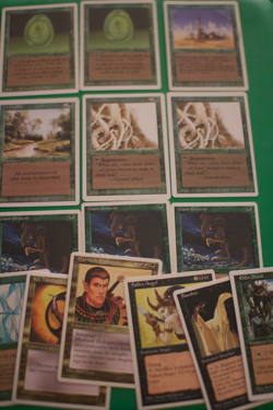 MTG Lifeforce giant growth green revised 4th edition chronicles magic cards MP - Image 1