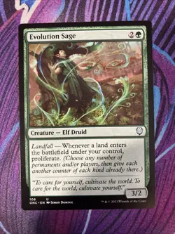 Evolution Sage (NM) Commander: Phyrexia: All Will Be One MTG - Image 1