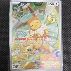 Pokemon Eevee 173 SVP Scarlet & Violet Promo Cards Holo Basic 50HP English - Image 1
