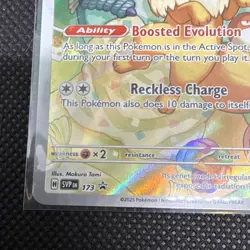 Pokemon Eevee 173 SVP Scarlet & Violet Promo Cards Holo Basic 50HP English - Image 5