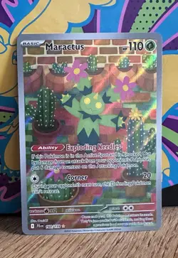 Maractus 160/159 Illustration Rare Journey Together Pokemon Card - Image 1