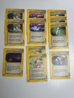 Pokemon Expedition Trainer Card Lot of 11 Cards - Image 1