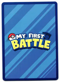 PIKACHU - NM - MY FIRST BATTLE DECK STAMP PIKACHU ENGLISH POKEMON CARD - Image 2