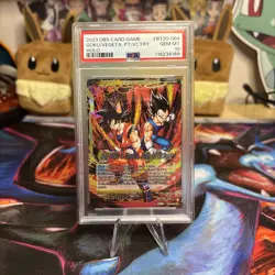 Dragon Ball Super Son Goku & Vegeta Path to Victory Foil Card BT20-084 PSA 10 - Image 1