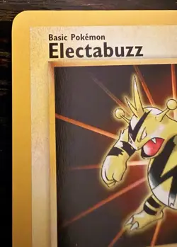 Electabuzz Kids WB Pokemon The First Movie Regular Basic HP60 Pokemon TCG Card - Image 2
