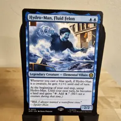 MTG Magic the Gathering Hydro-Man, Fluid Felon (33/308) Marvel's Spider-Man NM - Image 1