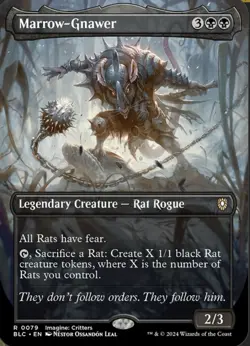 Marrow-Gnawer (Borderless) - NM MTG Commander: Bloomburrow - Image 1