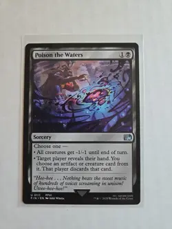 Poison the Waters - Final Fantasy - NM - MTG Magic - Uncommon - Sorcery - Image 1
