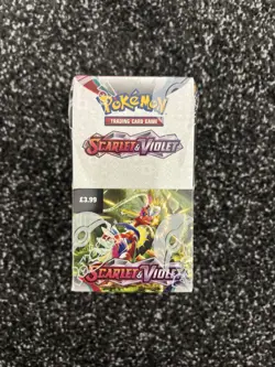 *BRAND NEW AND SEALED* Pokemon - Scarlet & Violet Base Set - Half Booster Box 18 - Image 1